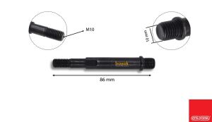 Ceta Form M10x85mm Somun Tutucu Uç Yedeği Civatası  R04K-M10