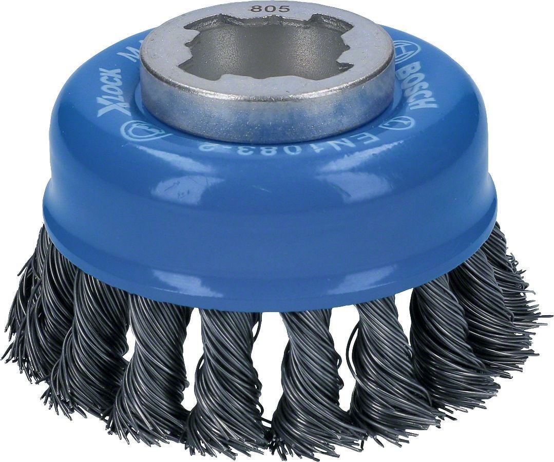 Bosch X-LOCK Heavy Serisi Metal İçin Burgulu Tel Fırça 75*0,5 mm 2608620727