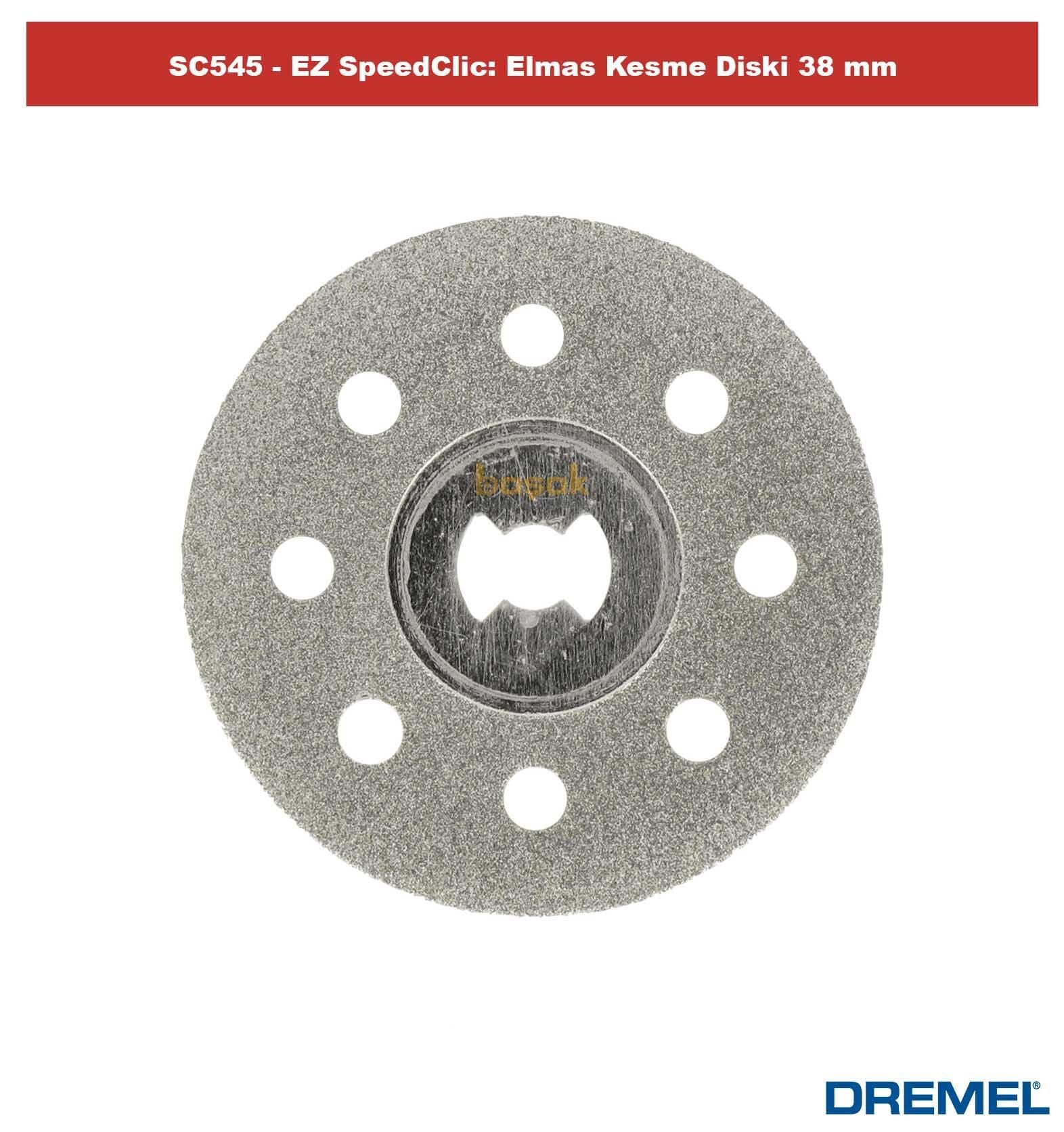 DREMEL SC545 EZ SpeedClic Elmas Kesme Diski 2615S545JB | Dremel