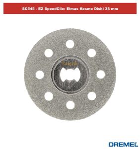 DREMEL SC545 EZ SpeedClic Elmas Kesme Diski 2615S545JB