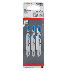 T 118 EFS Eko. Inox | Paslanmaz Çelik Dekupaj Ucu 3'lü 2608636499