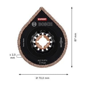 Bosch Expert AVZ 70 RT4 1’li Starlock Derzleme Tabanı 2608900041