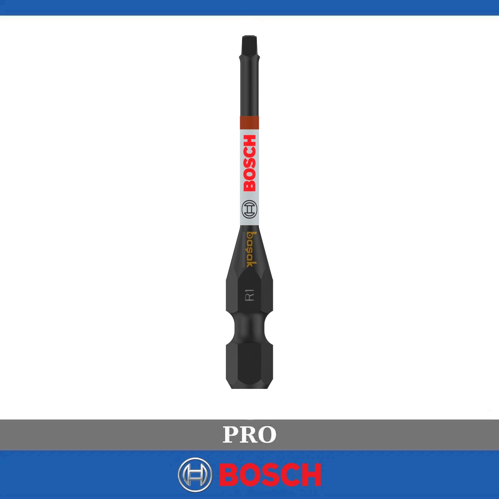 Bosch Pro Impact R1 x 55 mm Kare Uçlu 2''li Vidalama Ucu 2608522550