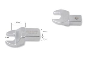 Ceta Form 15mm Açık Ağız Tork Anahtar Ucu (14x18mm) D02E-OE1415