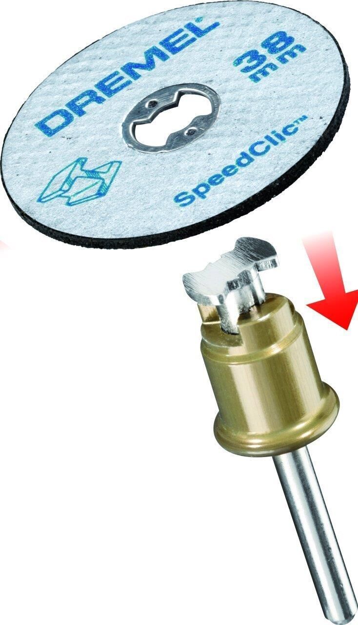DREMEL SC406 EZ SpeedClic Başlangıç Seti 2 x Disk+1 x Mandren