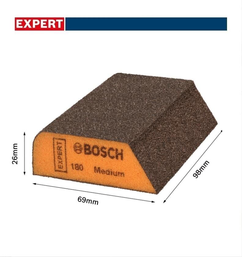 Bosch Expert S470 Sünger Zımpara 69x97x26 mm Orta 1 Adet 2608621921