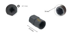Ceta Form 10 mm 3/8'' Aşınmış Civata için Lokma Spiral Tip R32-10