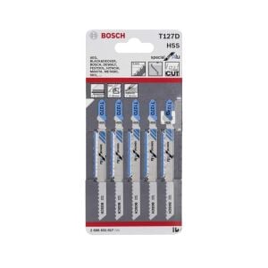 T 127 D Alüminyum Dekupaj Testere Ucu 5'li 2608631017