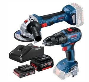 Bosch 2'li Taşlama ve Vidalama Akülü Set GWS 180-LI + GSB 18V-50 0615990M8S