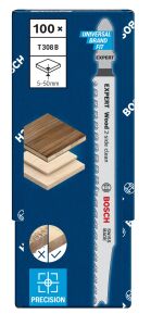 Bosch Expert T 308 B 100'lü Ahşap Dekupaj Testeresi 2608900553