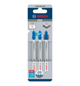 Bosch Pro T121 GFC 3'lü 0,5-1,5 mm Metal Kesim Dekupaj Ucu 2608655103