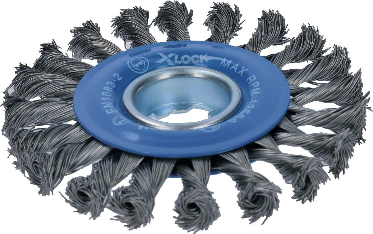 Bosch X-LOCK Heavy Metal İçin Burgulu Yuvarlak Fırça 115*0,5 mm 2608620731