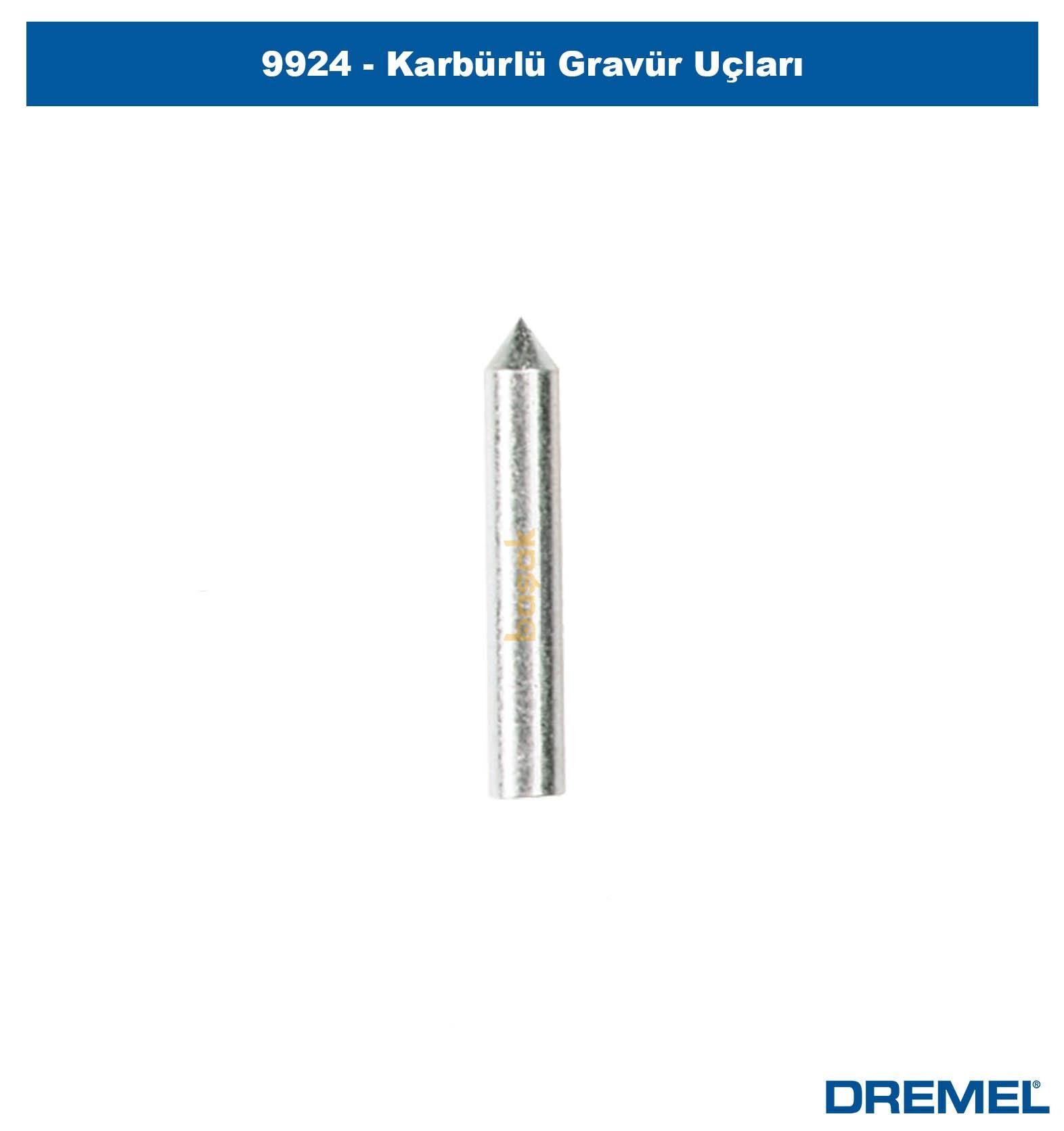 DREMEL 9924 Karbürlü Gravür Ucu 26159924JA