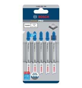 Bosch Pro T121 GFC 5'li 0,5-1,5 mm Metal Kesim Dekupaj Ucu 2608655104