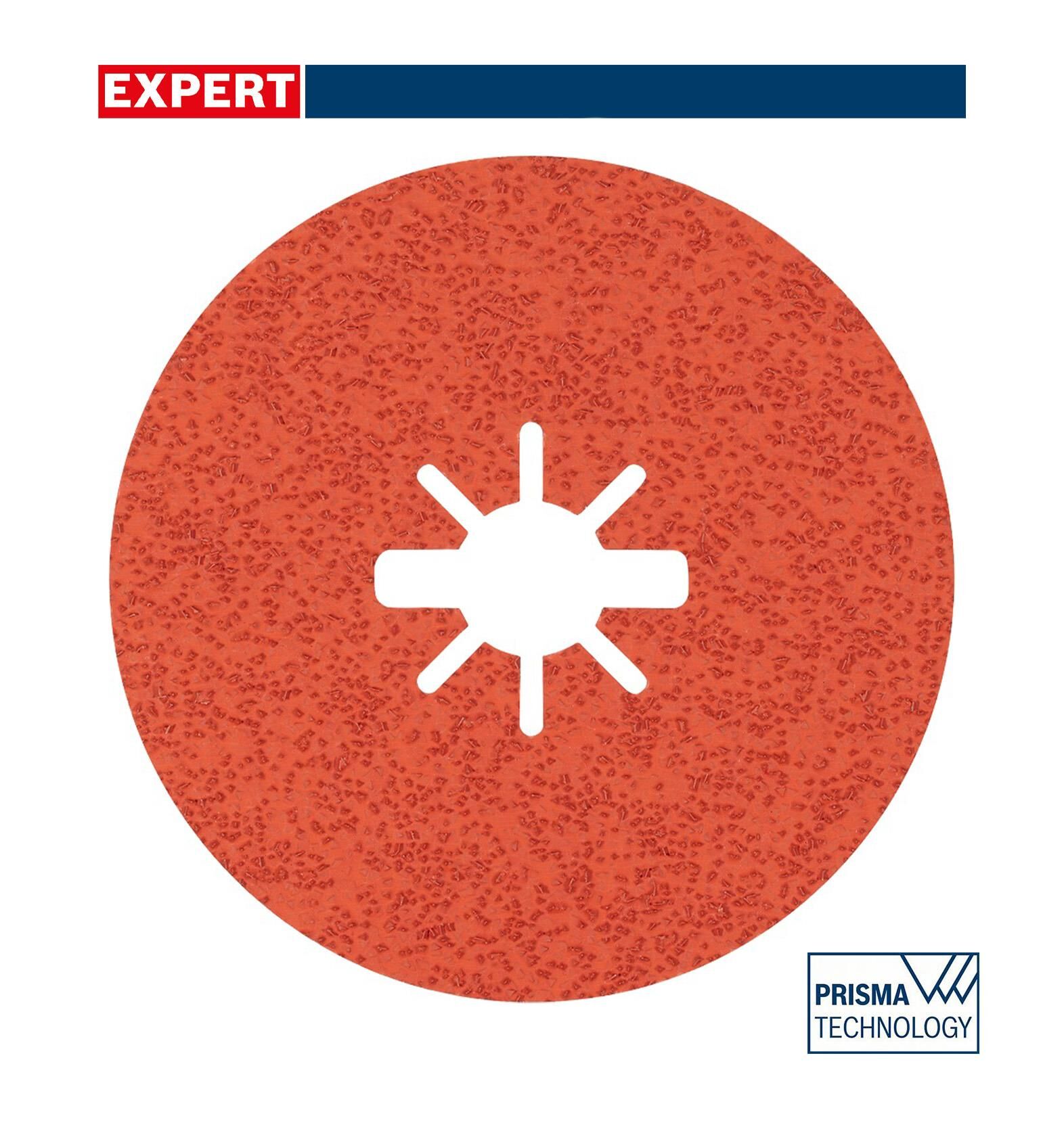 Bosch R782 Expert 115 mm 36 kum Inox Disk Zımpara 5'li 2608621804