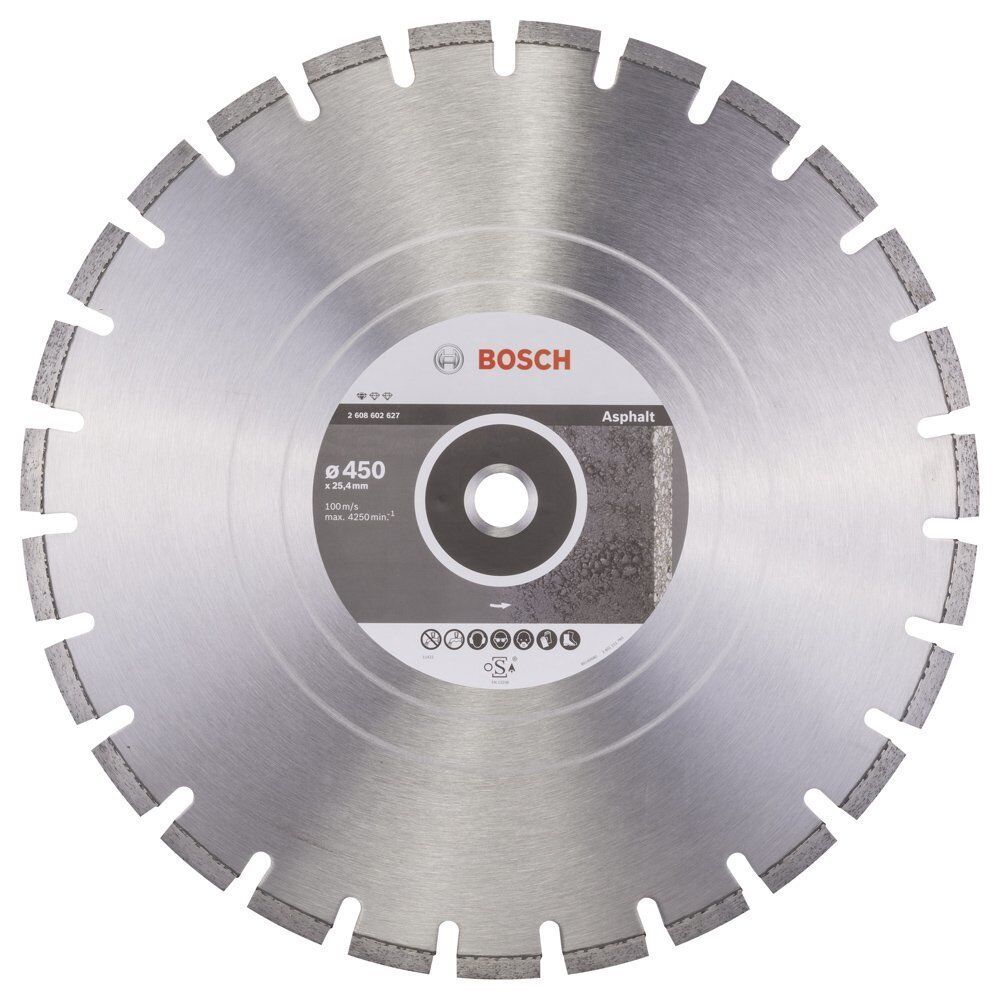 Bosch Standard 450mm Elmas Asfalt Testeresi 2608602627