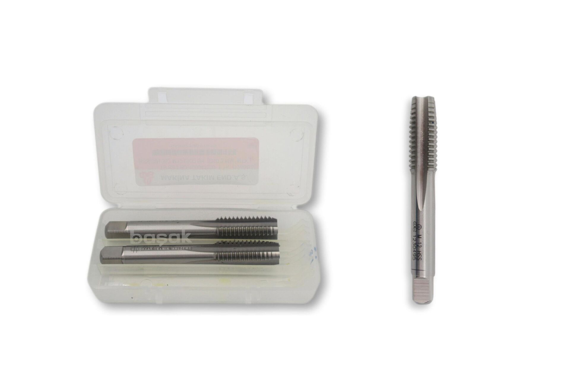 MTE M12 El Kılavuzu 3’lü Takım HSS DIN 352