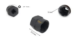 Ceta Form 15 mm 3/8'' Aşınmış Civata için Lokma Spiral Tip R32-15
