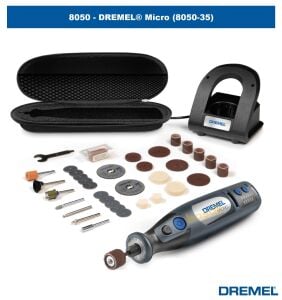 DREMEL Micro 8050 35 Aksesuarlı Akülü El Motoru