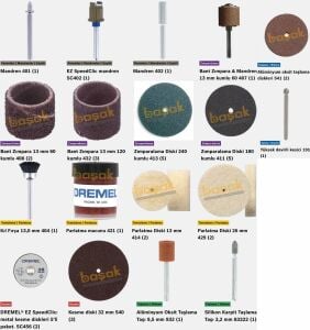 DREMEL Micro 8050 35 Aksesuarlı Akülü El Motoru