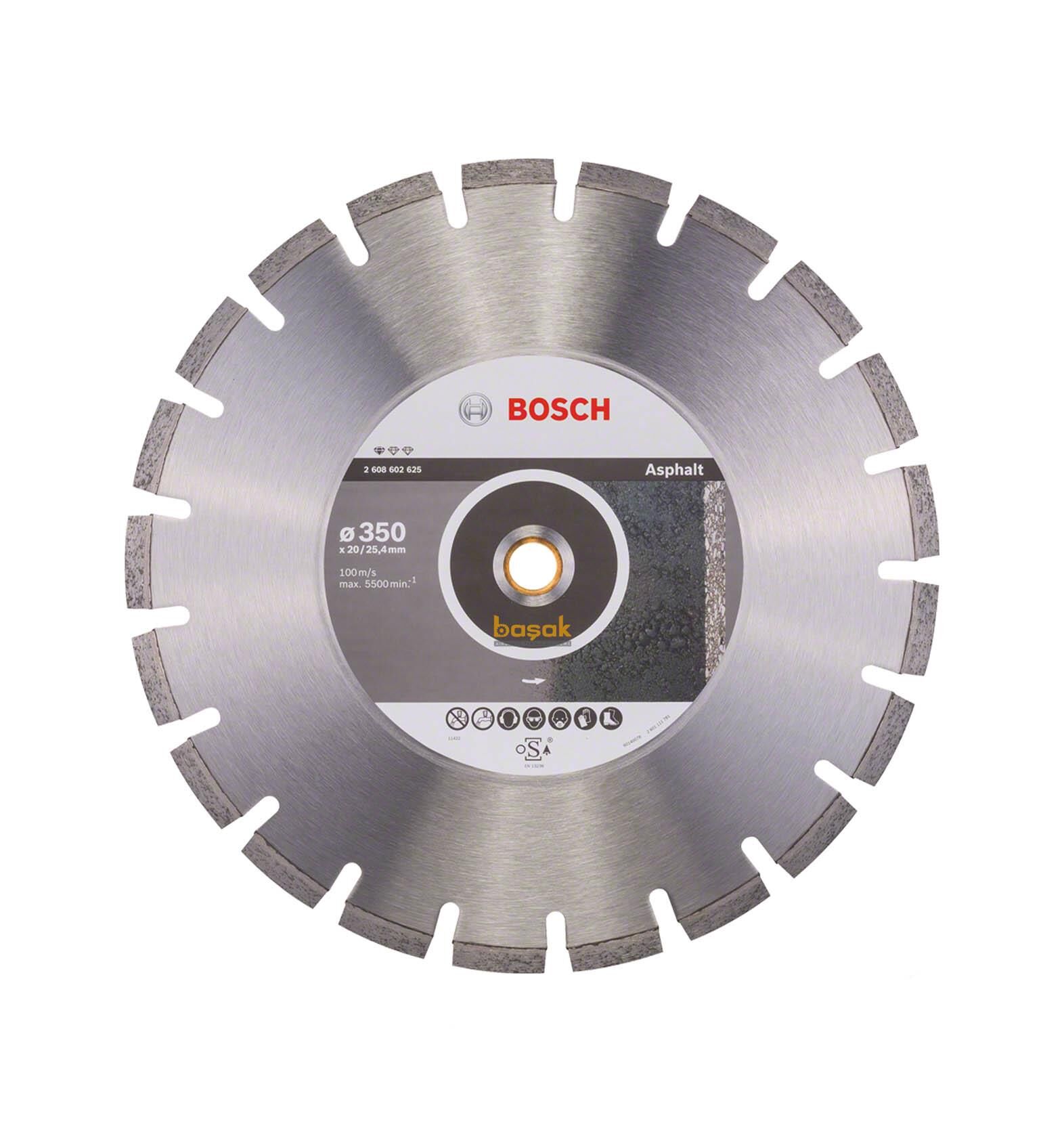 Bosch Standard 350mm Elmas Asfalt Testeresi 2608602625