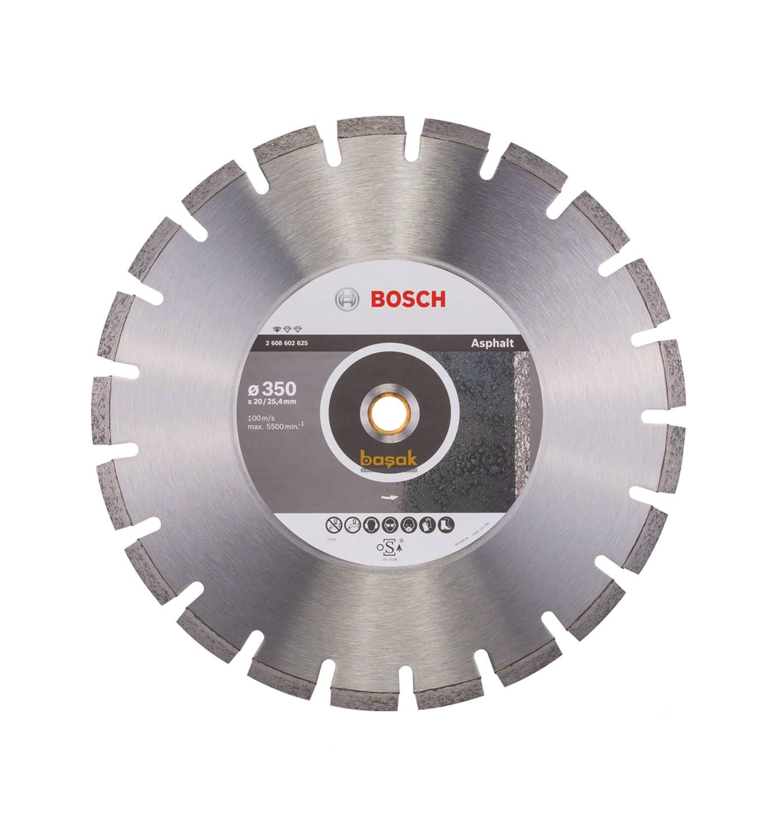 Bosch Standard 350mm Elmas Asfalt Testeresi 2608602625