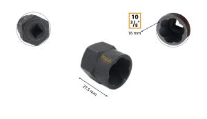 Ceta Form 16 mm 3/8'' Aşınmış Civata için Lokma Spiral Tip R32-16