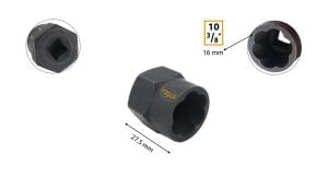 Ceta Form 16 mm 3/8'' Aşınmış Civata için Lokma Spiral Tip R32-16