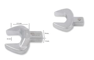 Ceta Form 32mm Açık Ağız Tork Anahtar Ucu (14x18mm) D02E-OE1432