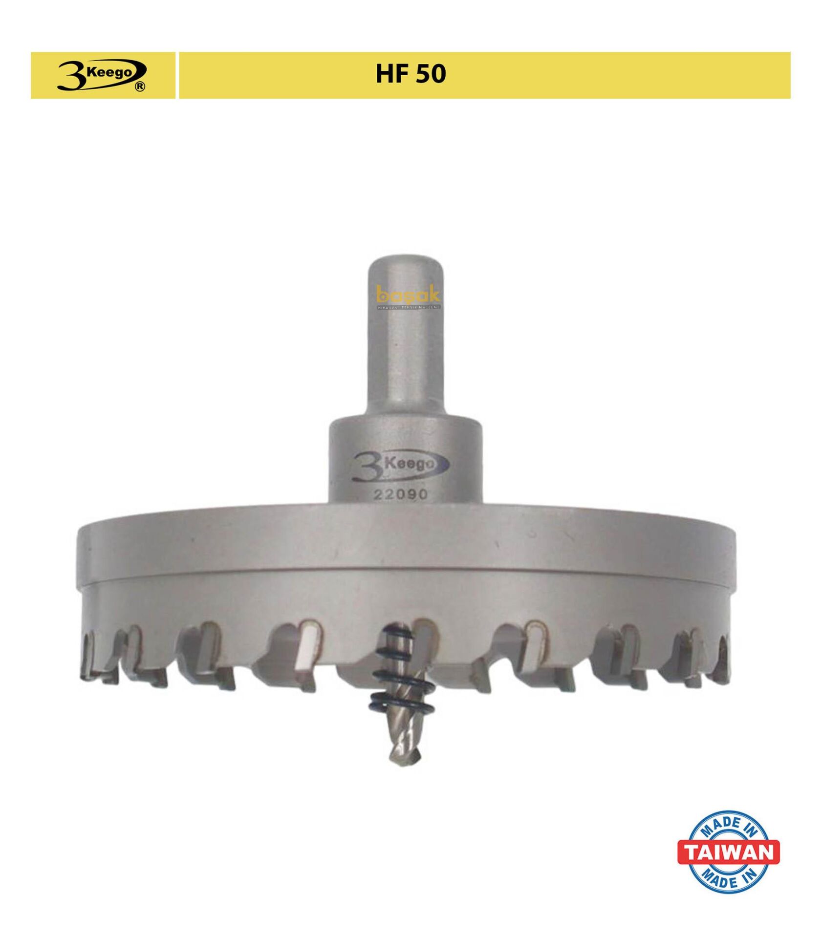 3Keego 100 mm Elmas Uçlu Paslanmaz İçin Panç HF51