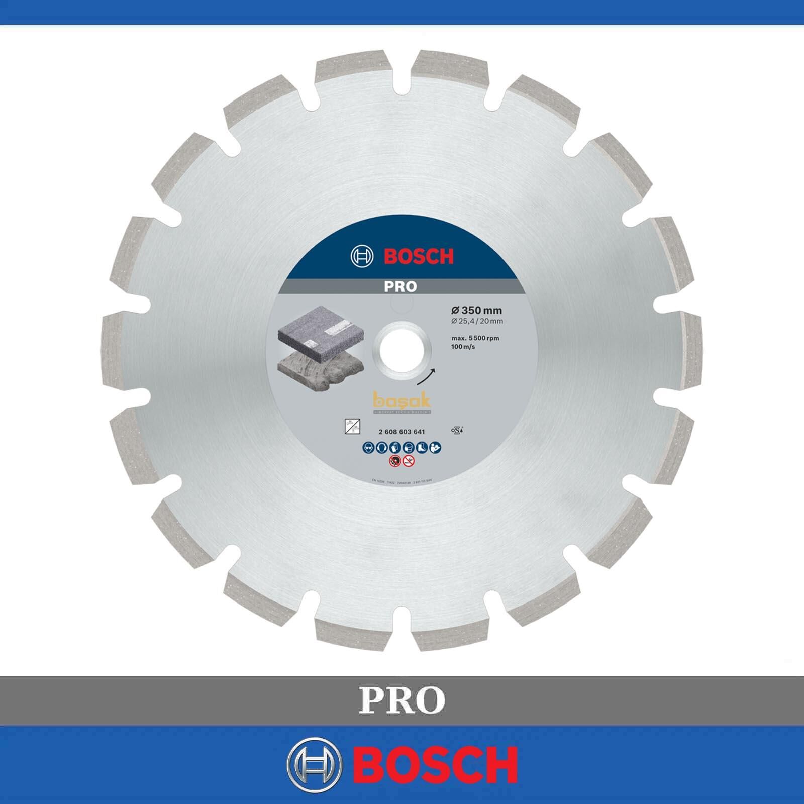 Bosch Best 350mm Elmas Asfalt Kesme Testeresi 2608603641