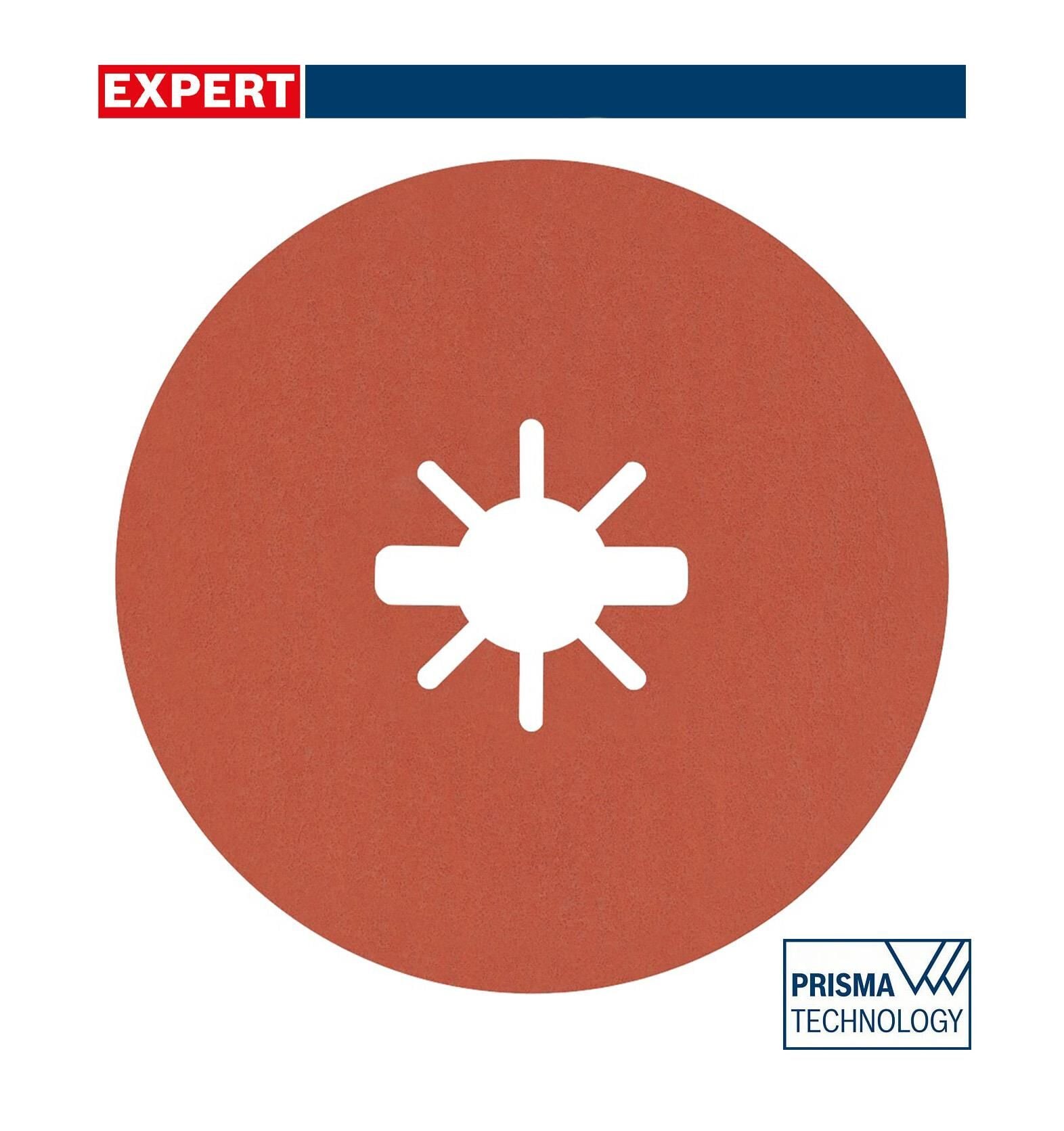 Bosch R782 Expert 115 mm120 kum Inox Disk Zımpara 5'li 2608621807