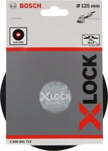 Bosch X-LOCK 125 mm Fiber Disk Yumuşak Zımpara Tabanı 2608601714