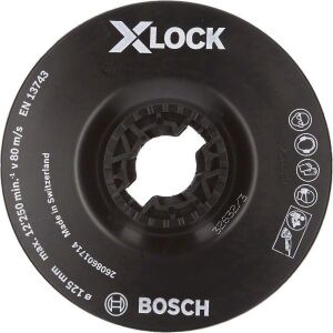 Bosch X-LOCK 125 mm Fiber Disk Yumuşak Zımpara Tabanı 2608601714