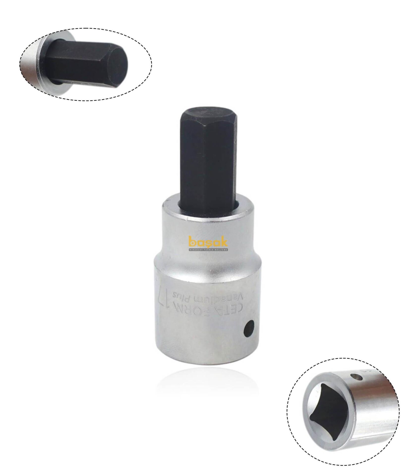 Ceta Form 17 mm 3/4” Allen Uçlu Lokma C38S-H17 | CETA FORM | 3/4
