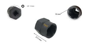 Ceta Form 19 mm 3/8'' Aşınmış Civata için Lokma Spiral Tip R32-19