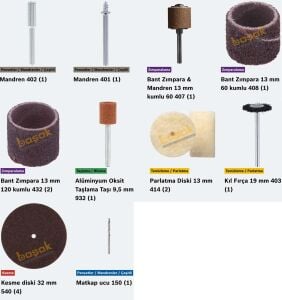 DREMEL 3000 15 Aksesuarlı El Motoru Bez Çantalı F0133000JC