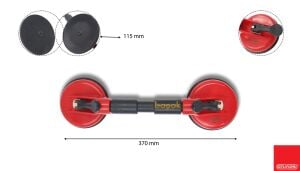 Ceta Form Cam Vantuzu (İki Kafalı) N36-1002