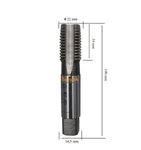 MTE M22 El Kılavuzu 3’lü Takım HSS DIN 352