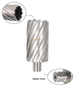 3Keego 47 x 75 mm HSS Uzun Manyetik Matkap Ucu SHC75
