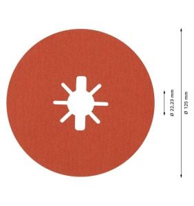 Bosch R782 Expert 125 mm 80 kum Inox Disk Zımpara 5'li 2608621810