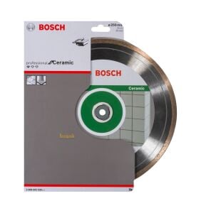 Bosch Seramik Kesme Elmas Kesici Disk 250 mm Standart 2608602539