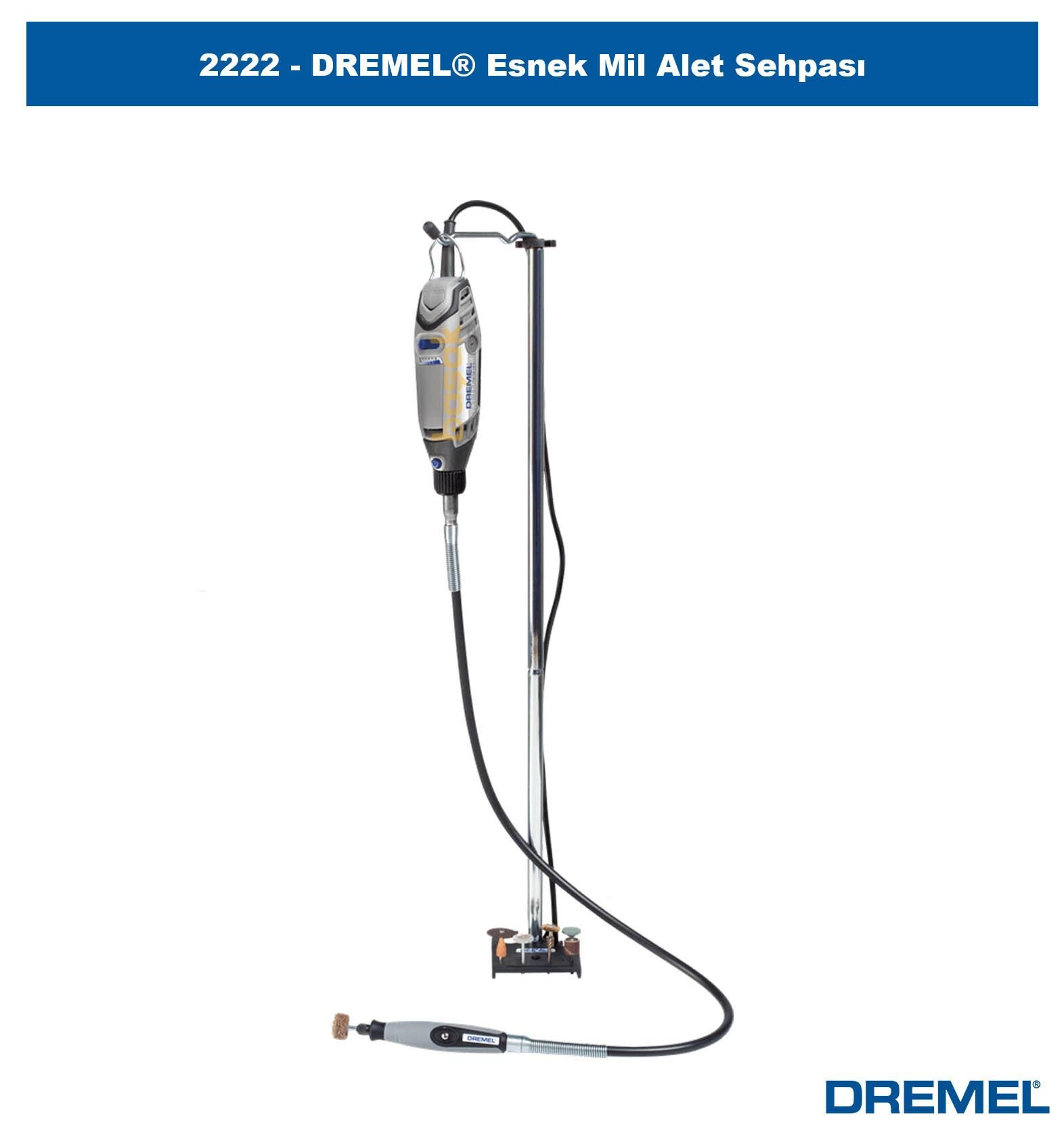 DREMEL 2222  Esnek Şaftlı Alet Sehpası