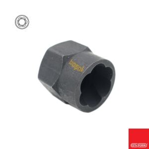 Ceta Form 27 mm 1/2'' Aşınmış Civata için Lokma Spiral Tip R32-27