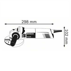 Bosch GWS 1000 Avuç Taşlama Makinesi 1000 W 0601828805