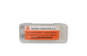 MTE M6x0.75 İnce Diş El Kılavuzu 2’li Takım HSS DIN 2181